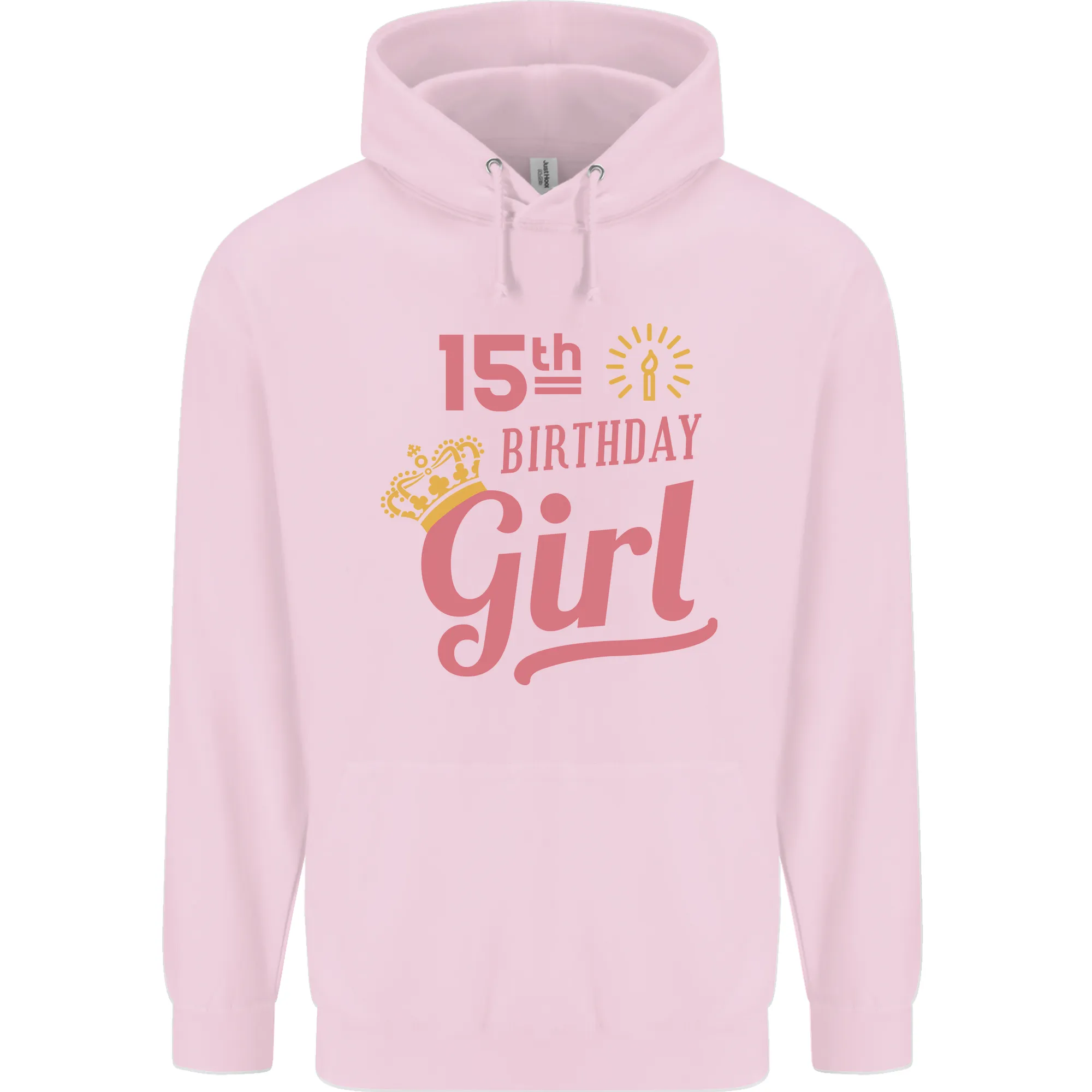 15th Birthday Girl 15 Year Old Princess Childrens Kids Hoodie