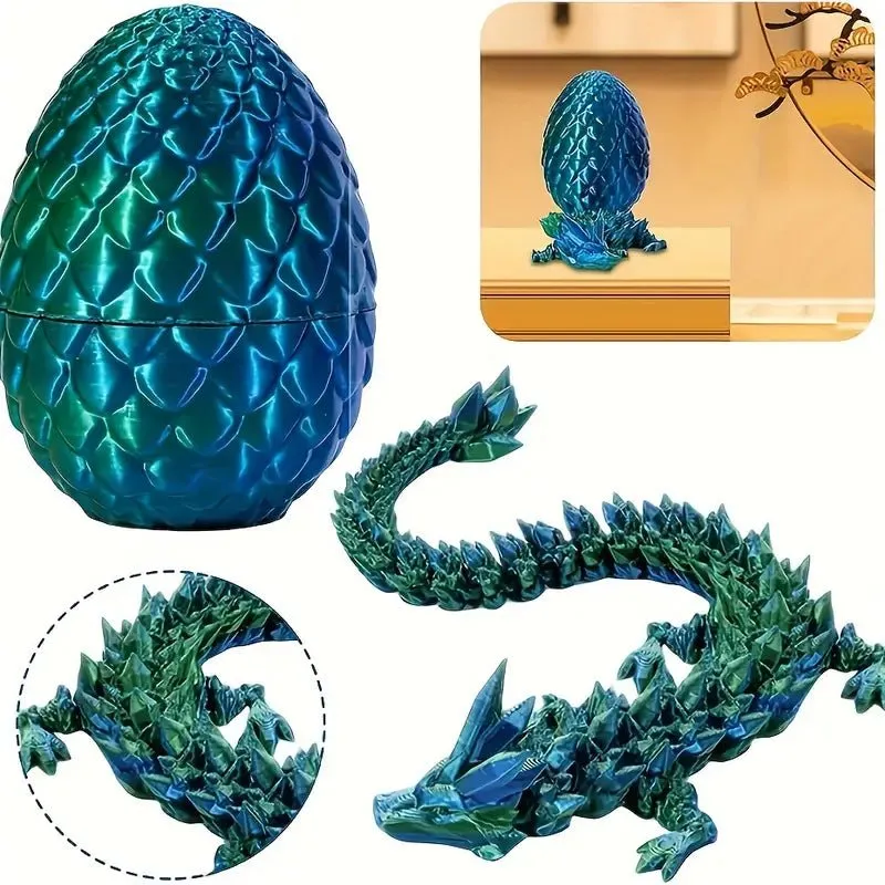 3D Print Dragon With Egg