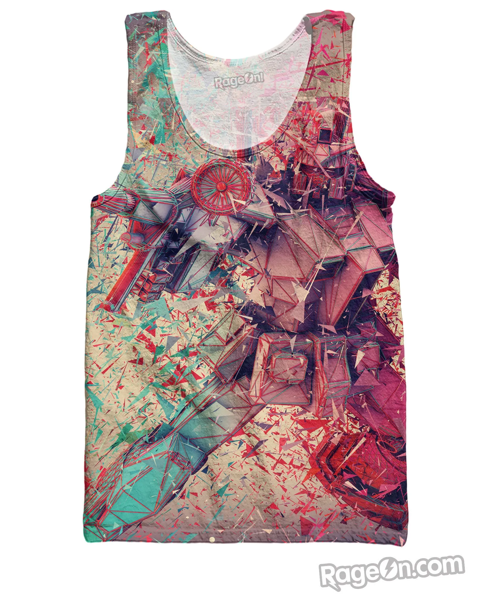 3D Transformers Tank Top