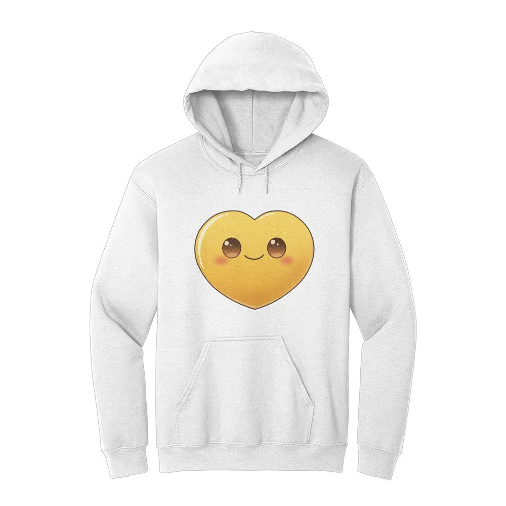 A perfect gift for you and everyone - Love Heart Unisex Hooded Sweatshirt for Adults