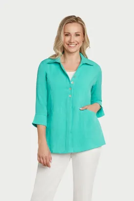 AA267 - Scoop Pocket Linen Shirt