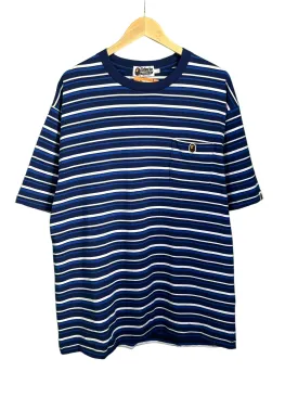 Bape Striped Pocket Tee Size Large (DS)