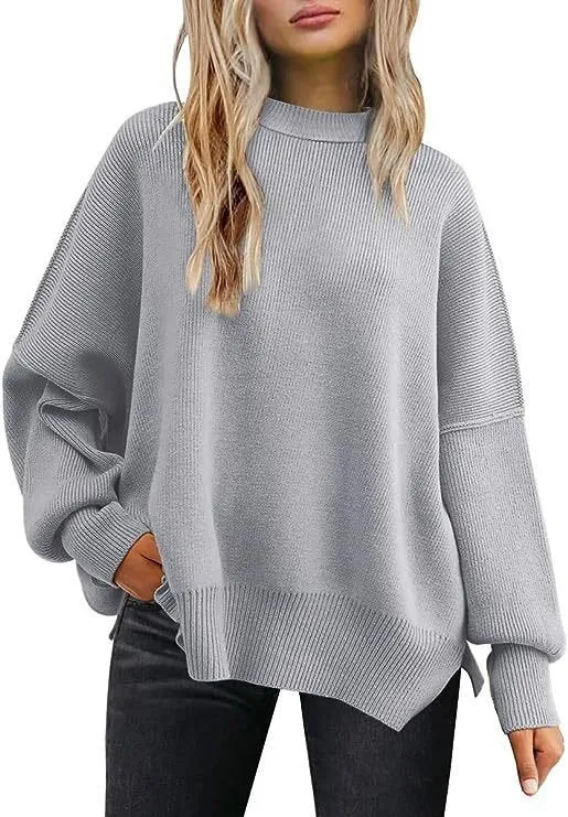 Bat Sleeve Pullover Sweater (MS060)