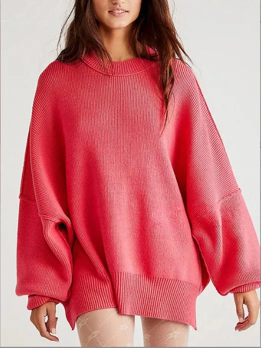 Bat Sleeve Pullover Sweater (MS060)