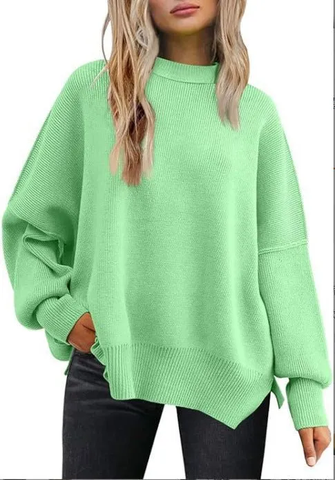 Bat Sleeve Pullover Sweater (MS060)