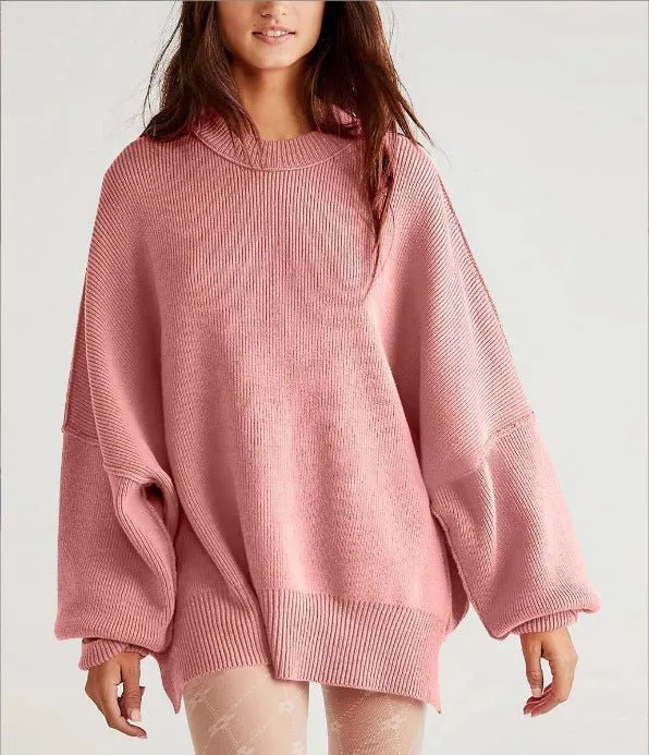 Bat Sleeve Pullover Sweater (MS060)