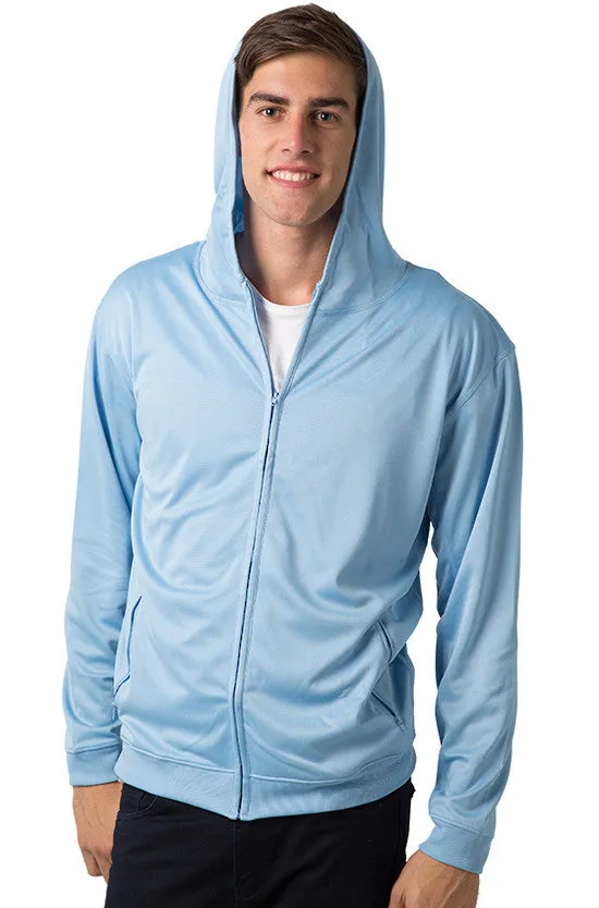 Be Seen Unisex Ultra Light Zip Hooded Hoodie (BSHD21)