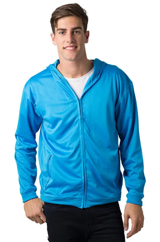 Be Seen Unisex Ultra Light Zip Hooded Hoodie (BSHD21)