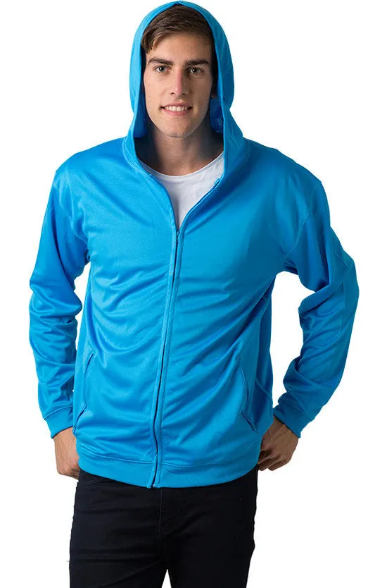 Be Seen Unisex Ultra Light Zip Hooded Hoodie (BSHD21)