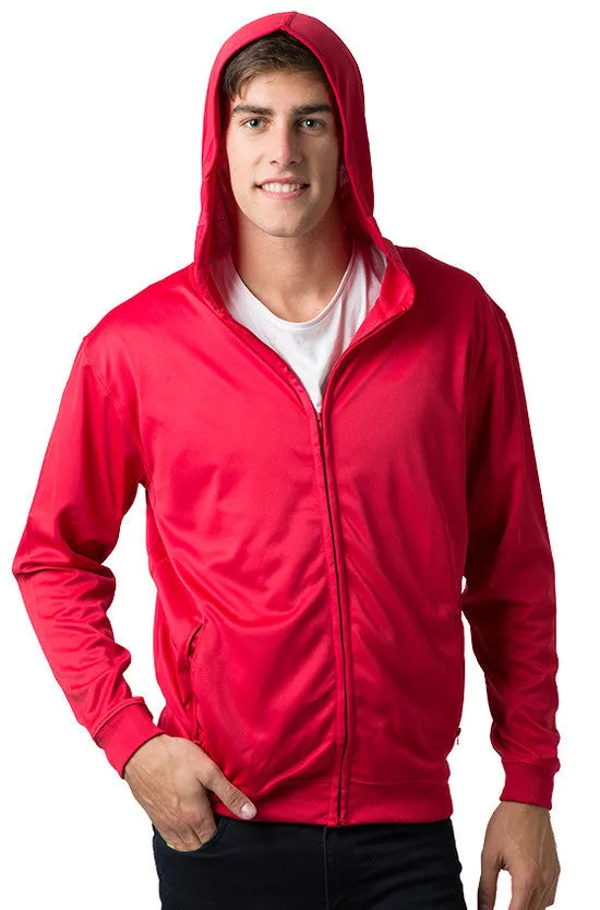 Be Seen Unisex Ultra Light Zip Hooded Hoodie (BSHD21)