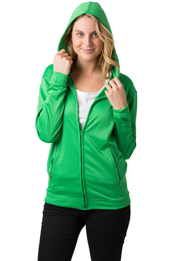 Be Seen Unisex Ultra Light Zip Hooded Hoodie (BSHD21)