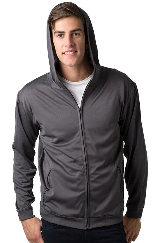 Be Seen Unisex Ultra Light Zip Hooded Hoodie (BSHD21)