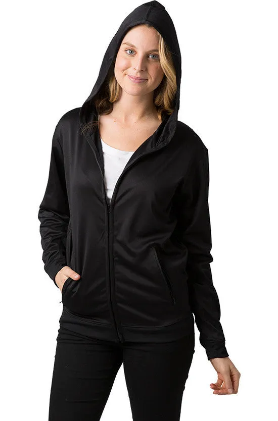 Be Seen Unisex Ultra Light Zip Hooded Hoodie (BSHD21)