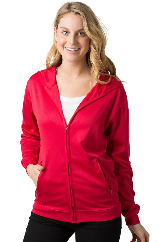 Be Seen Unisex Ultra Light Zip Hooded Hoodie (BSHD21)