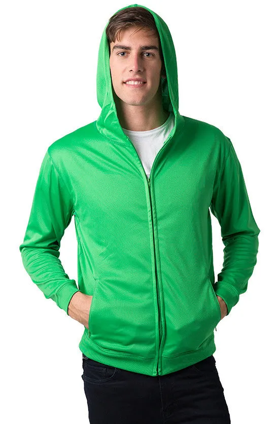 Be Seen Unisex Ultra Light Zip Hooded Hoodie (BSHD21)