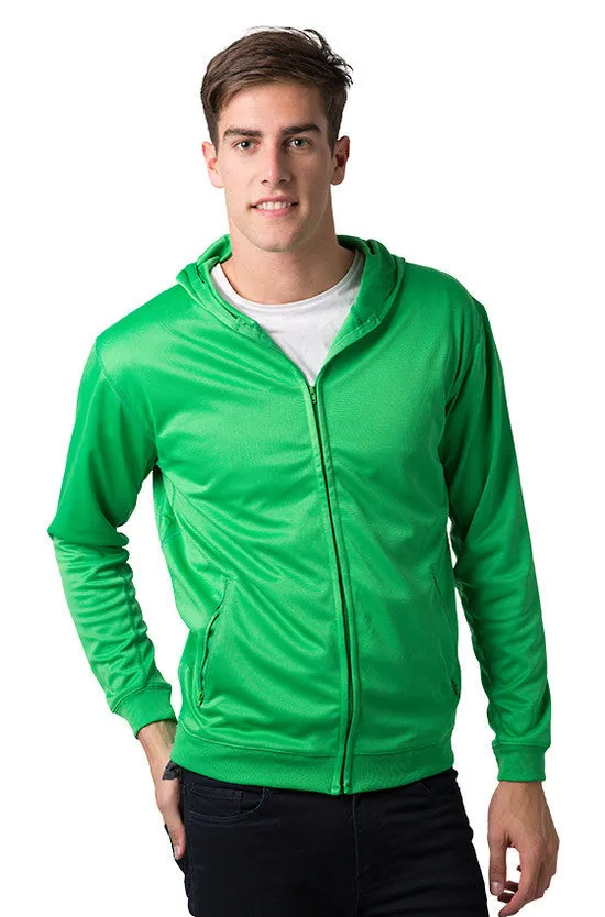 Be Seen Unisex Ultra Light Zip Hooded Hoodie (BSHD21)