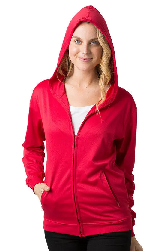 Be Seen Unisex Ultra Light Zip Hooded Hoodie (BSHD21)