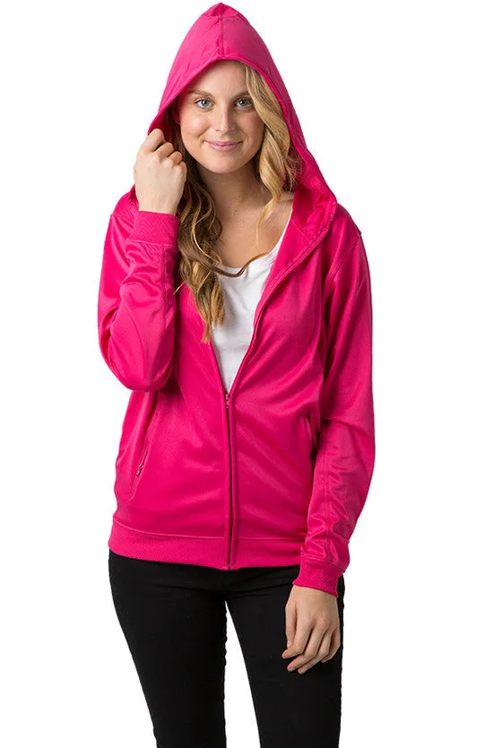 Be Seen Unisex Ultra Light Zip Hooded Hoodie (BSHD21)