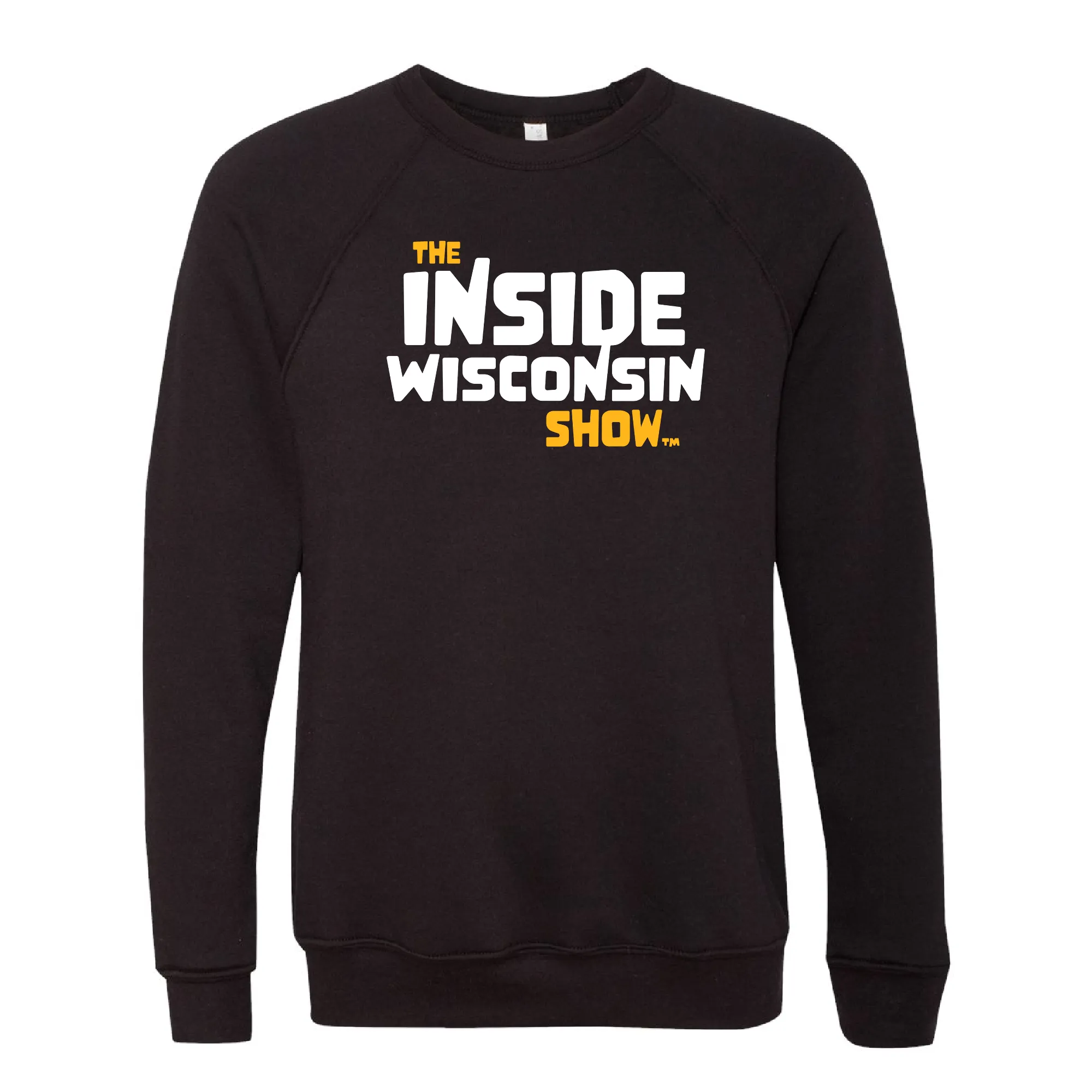 Black Crewneck Sweatshirt - Inside Wisconsin