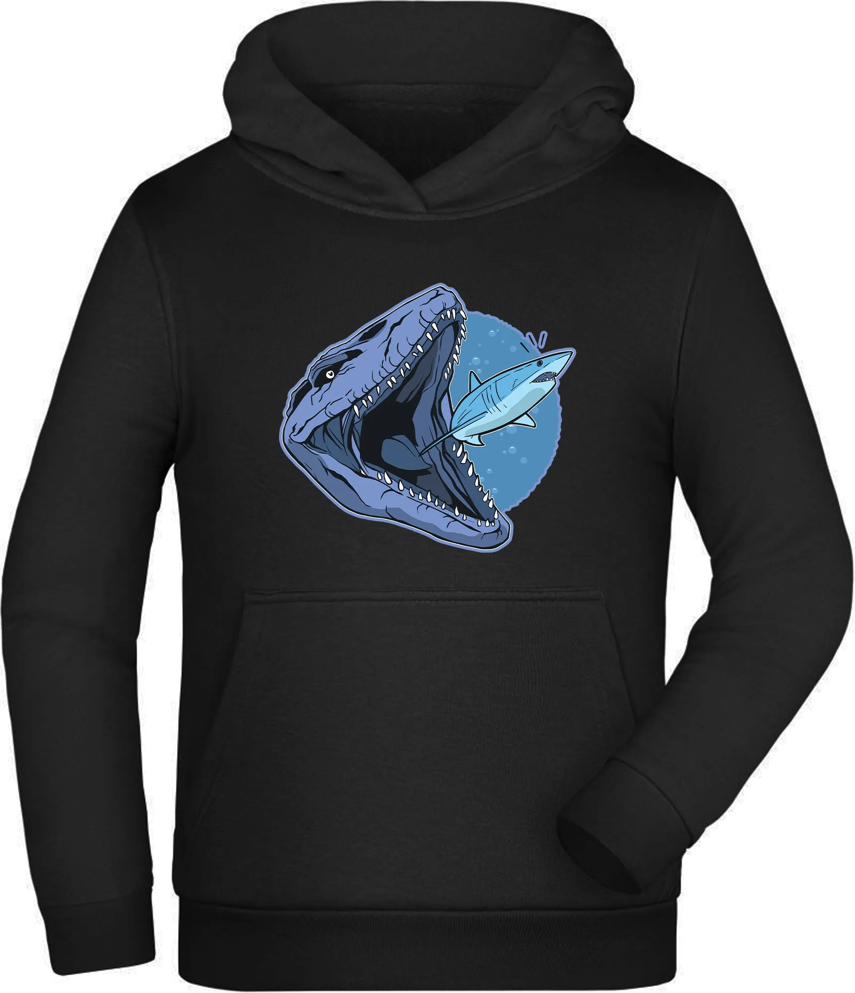 Black Dinosaur Youth Hoodie