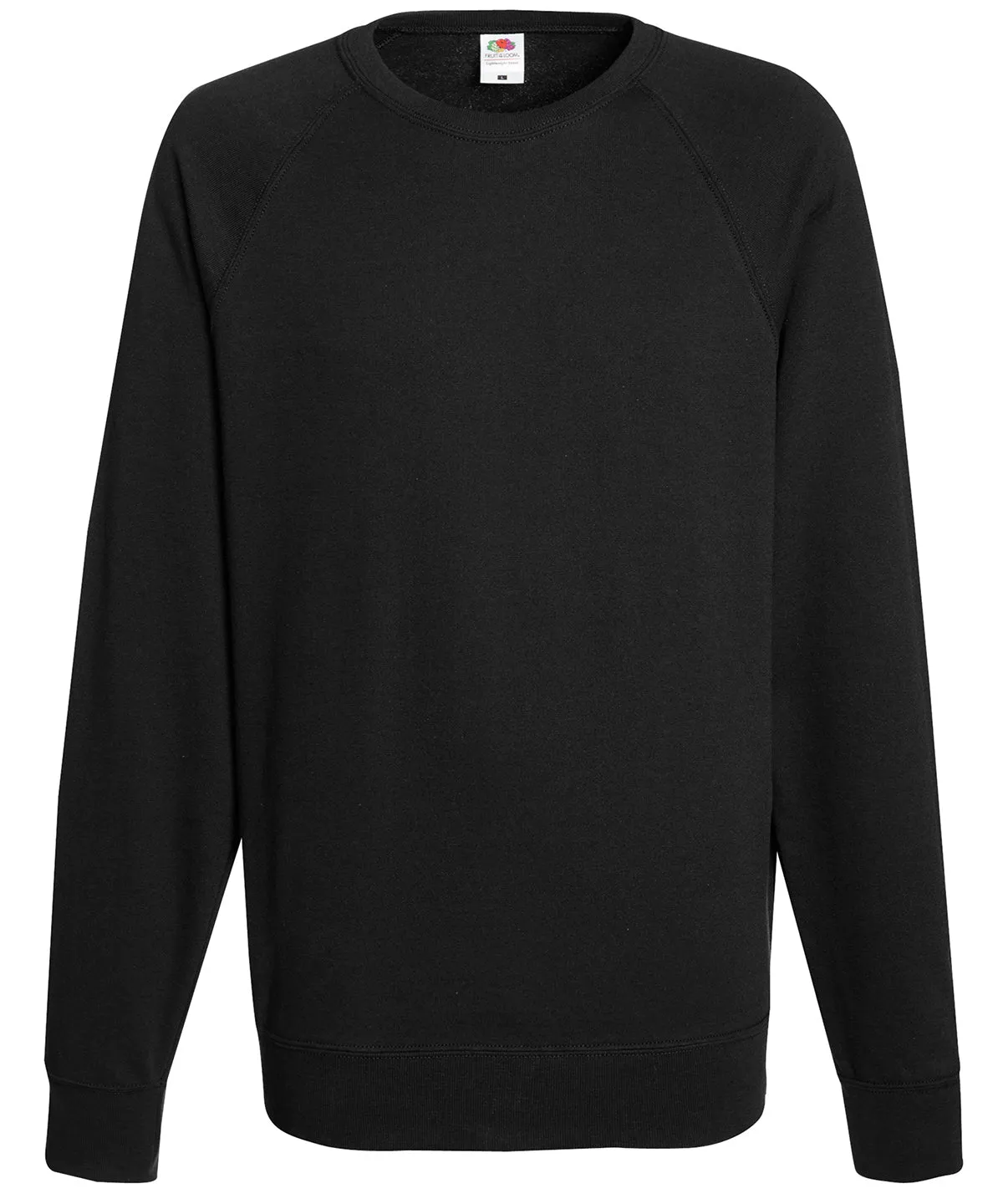 Black - Lightweight raglan sweatshirt