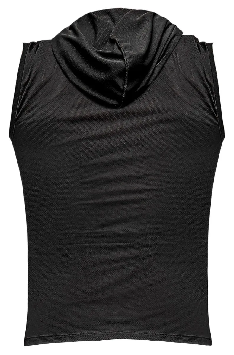 Black Nite Hoodie Tank