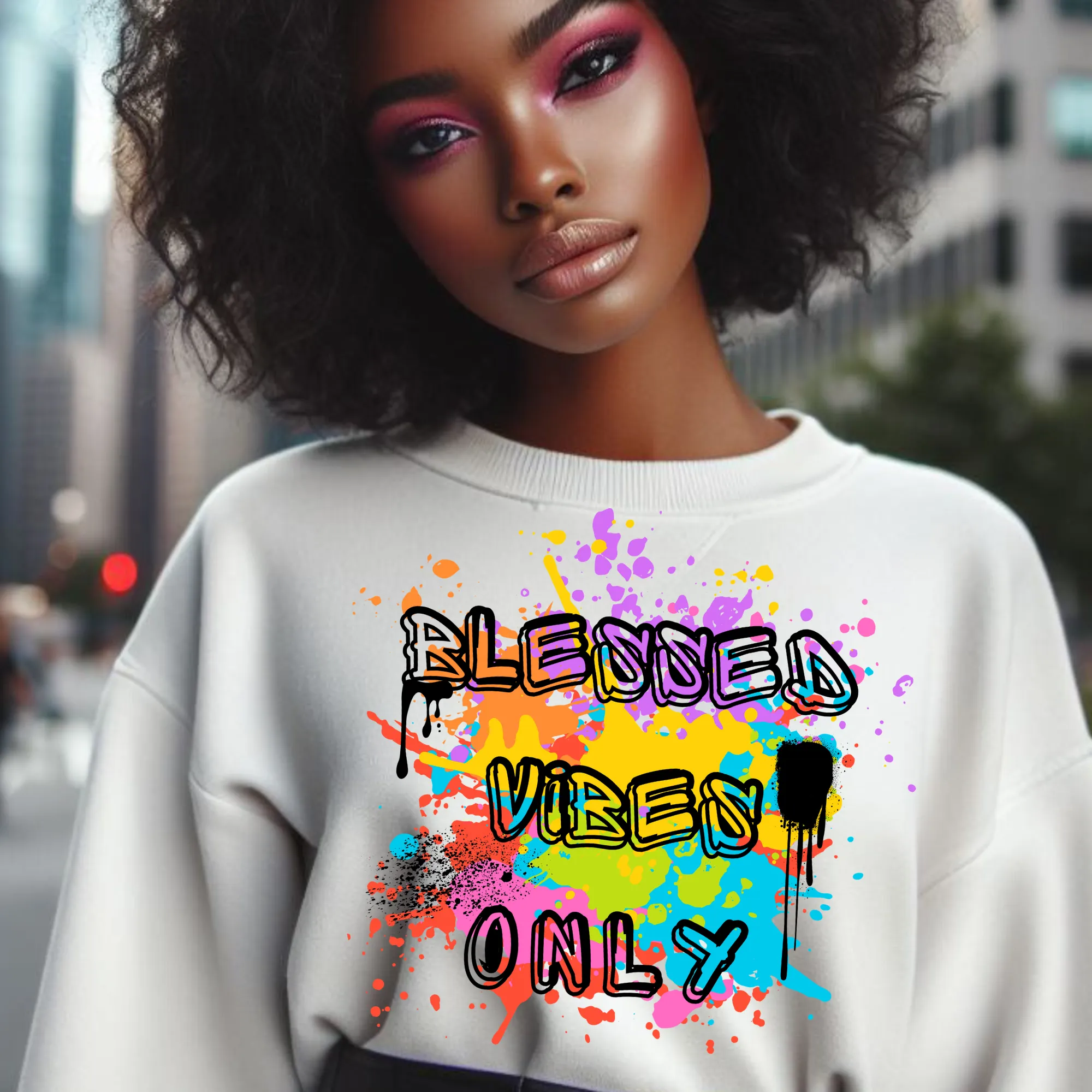 Blessed Vibes Only Sweatshirt