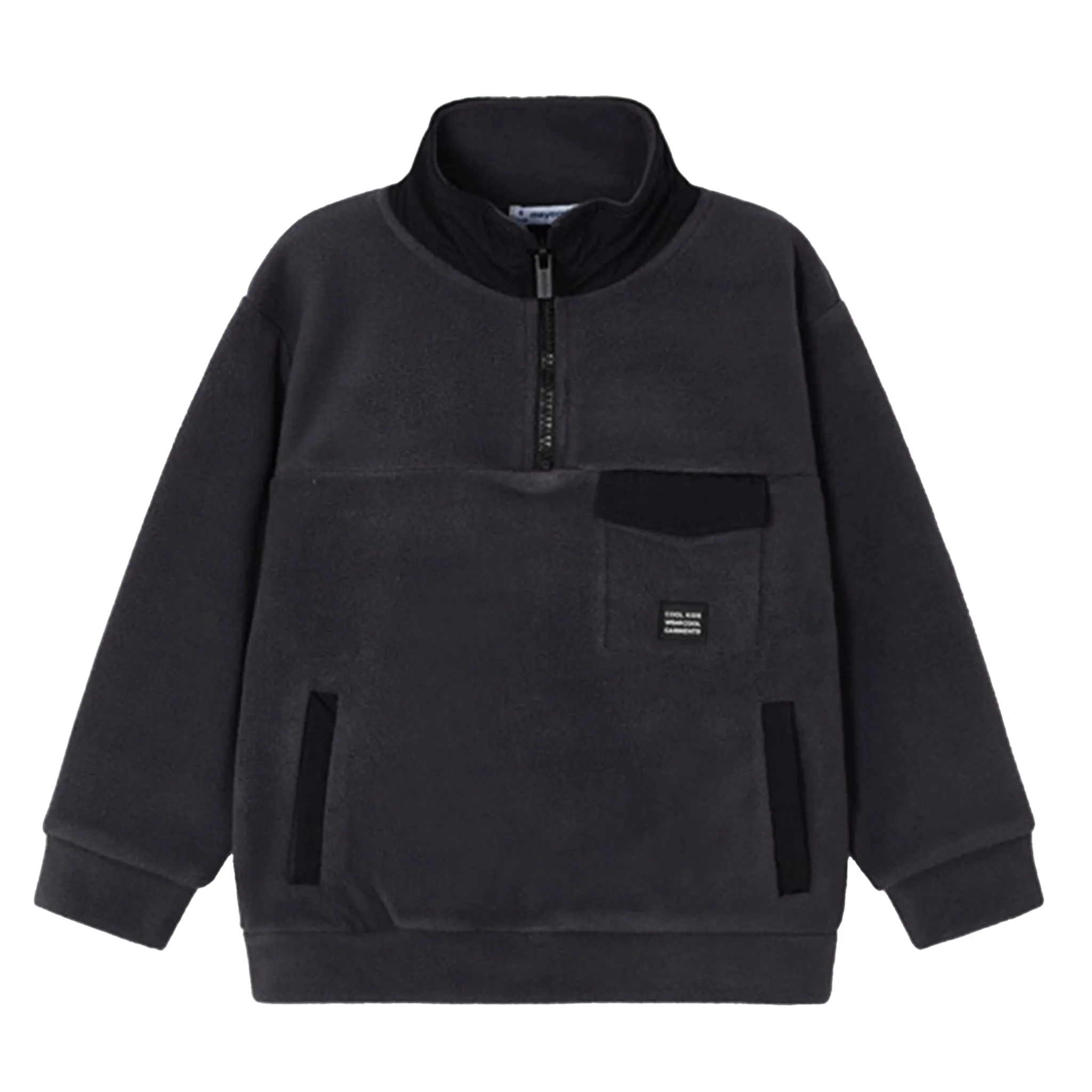 Boys Kids Sweater-Charcoal