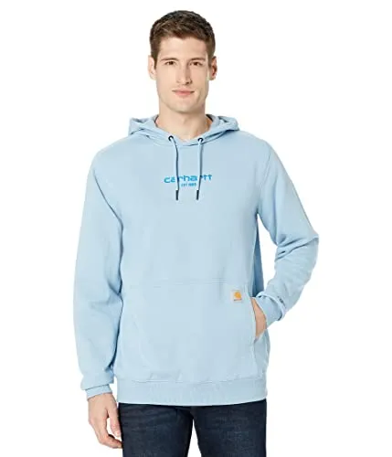 Carhartt 106655 mens Force Relaxed Fit Lightweight Logo Graphic Sweatshirt 105569