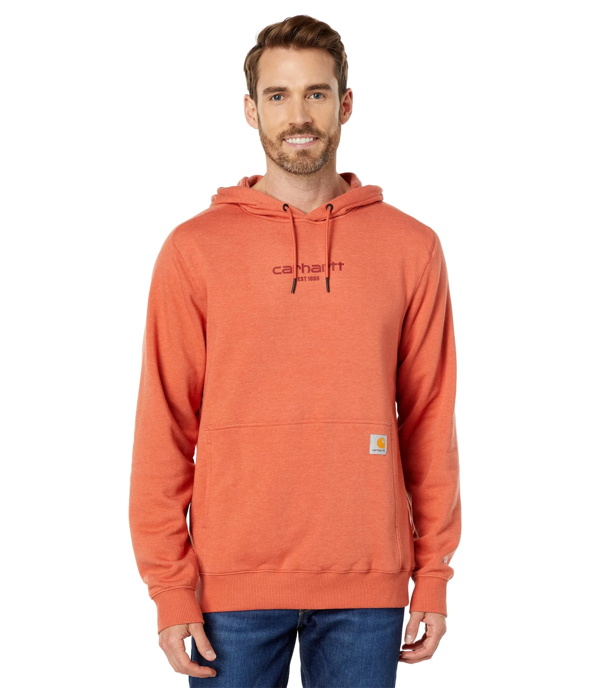 Carhartt 106655 mens Force Relaxed Fit Lightweight Logo Graphic Sweatshirt 105569