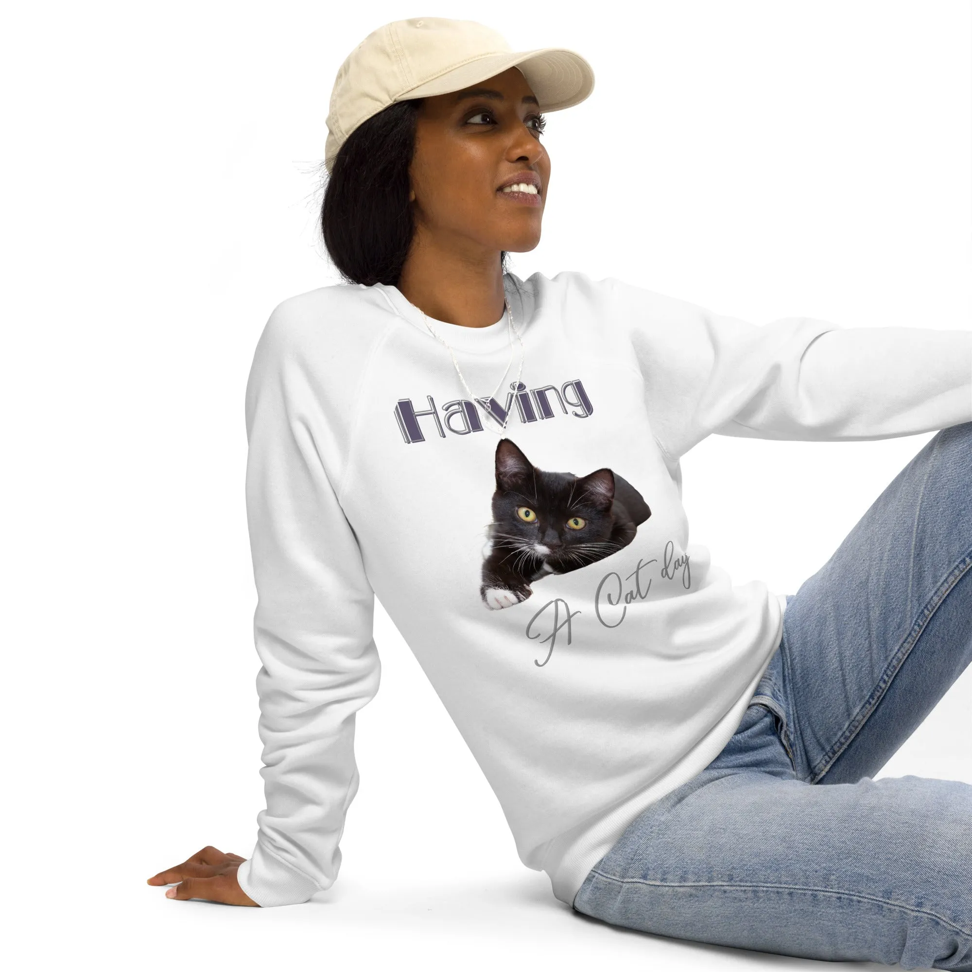 Cat Lovers sustainable sweatshirt