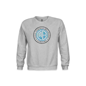 Club Atlético Belgrano Color Badge Youth Crewneck Sweatshirt - Grey