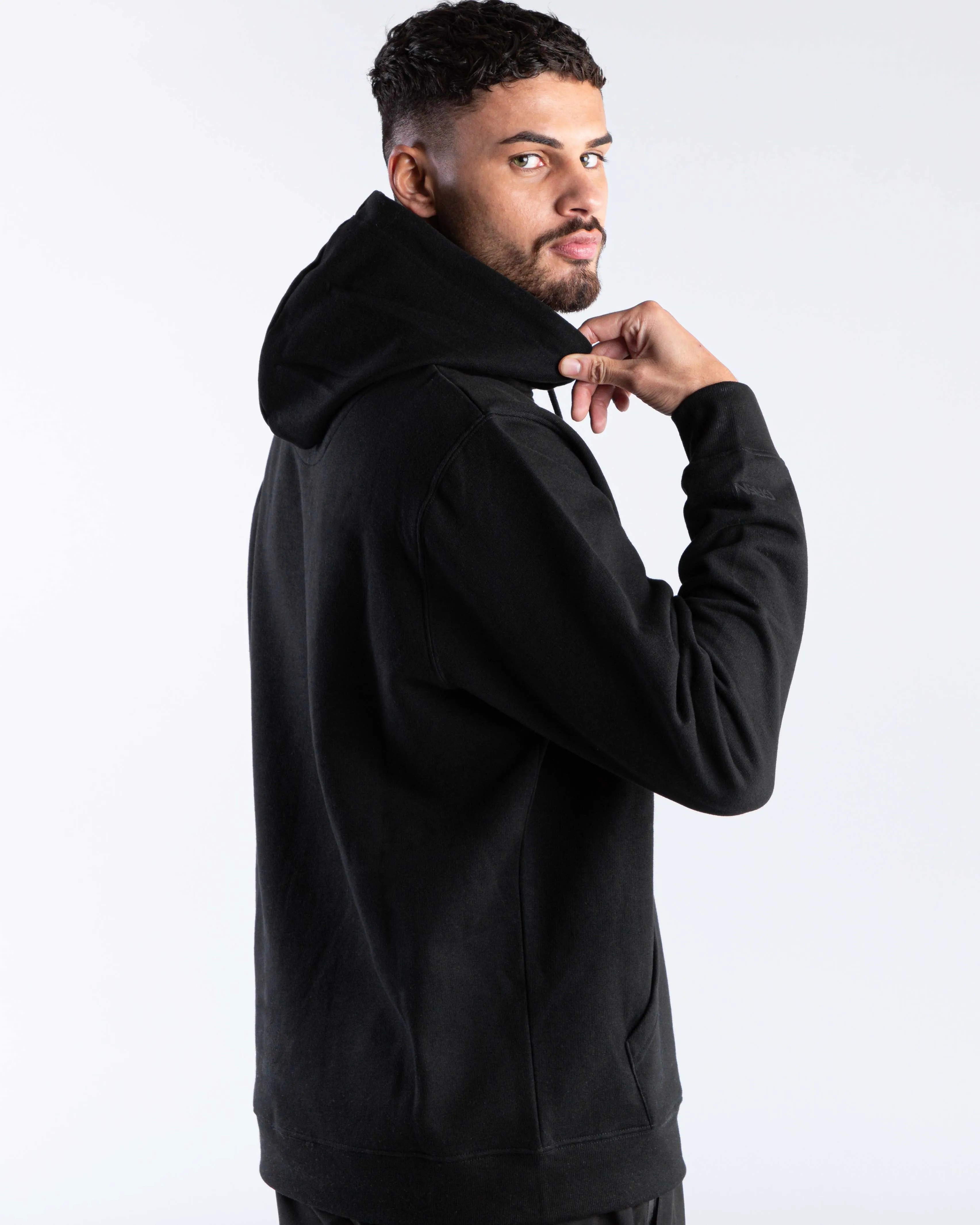 Core Hoodie - Black / Black