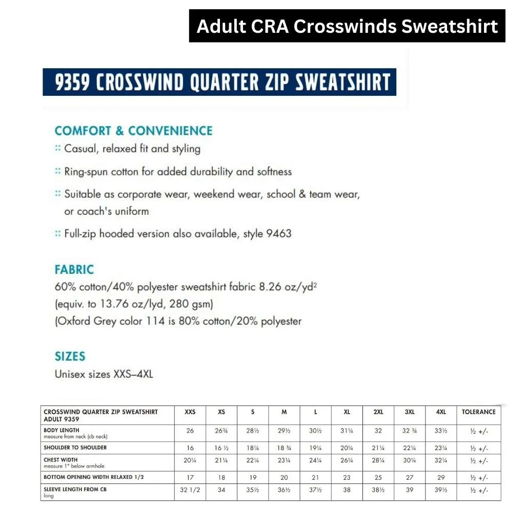 Discovery Ridge Elementary Youth and Adult Crosswinds Pullover