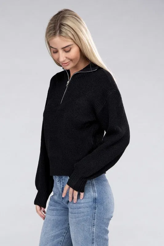 Easy-Wear Half-Zip Pullover - online exclusive