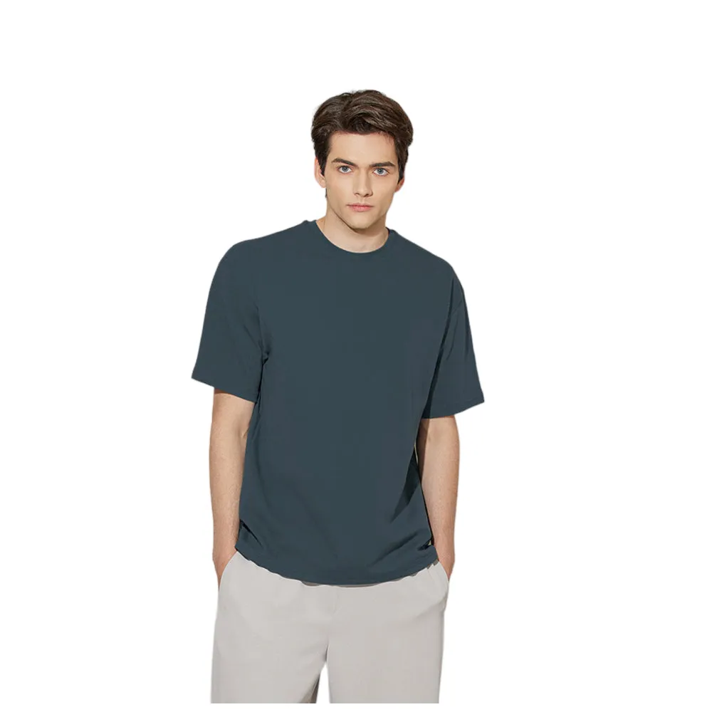 EDUARDO Men relaxed semi-overfit short-sleeved t-shirt, 5pack Second Collection.