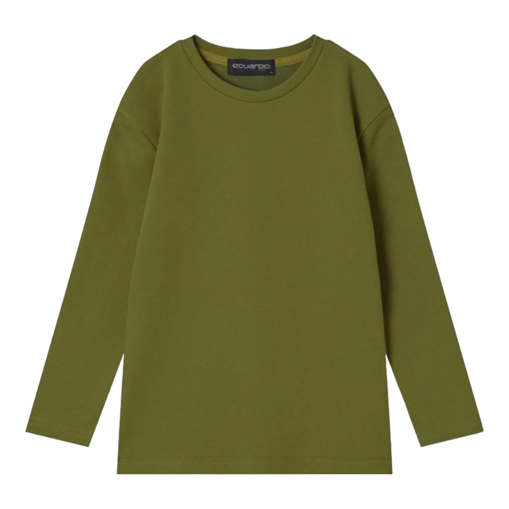 EDUARDO Youth Long-Sleeve T-Shirt Semi Over Relaxed Fit Boys and Girls.