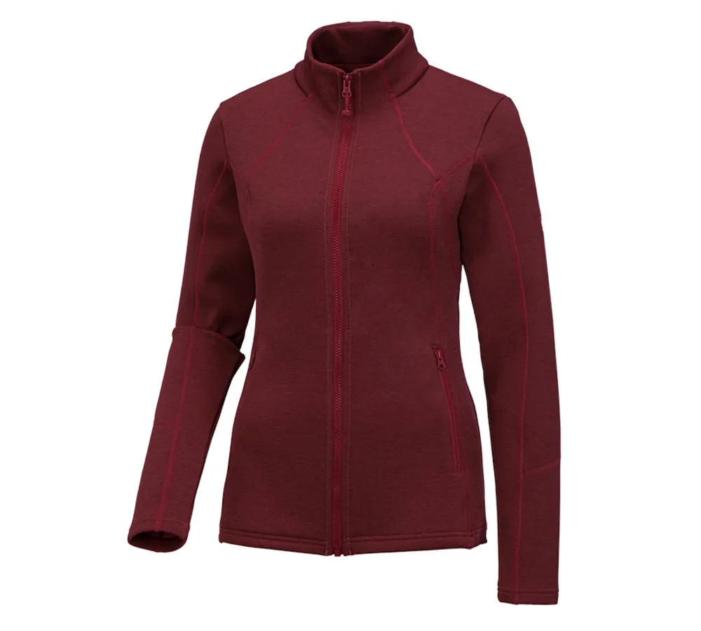 e.s. Functional sweat jacket melange, ladies'