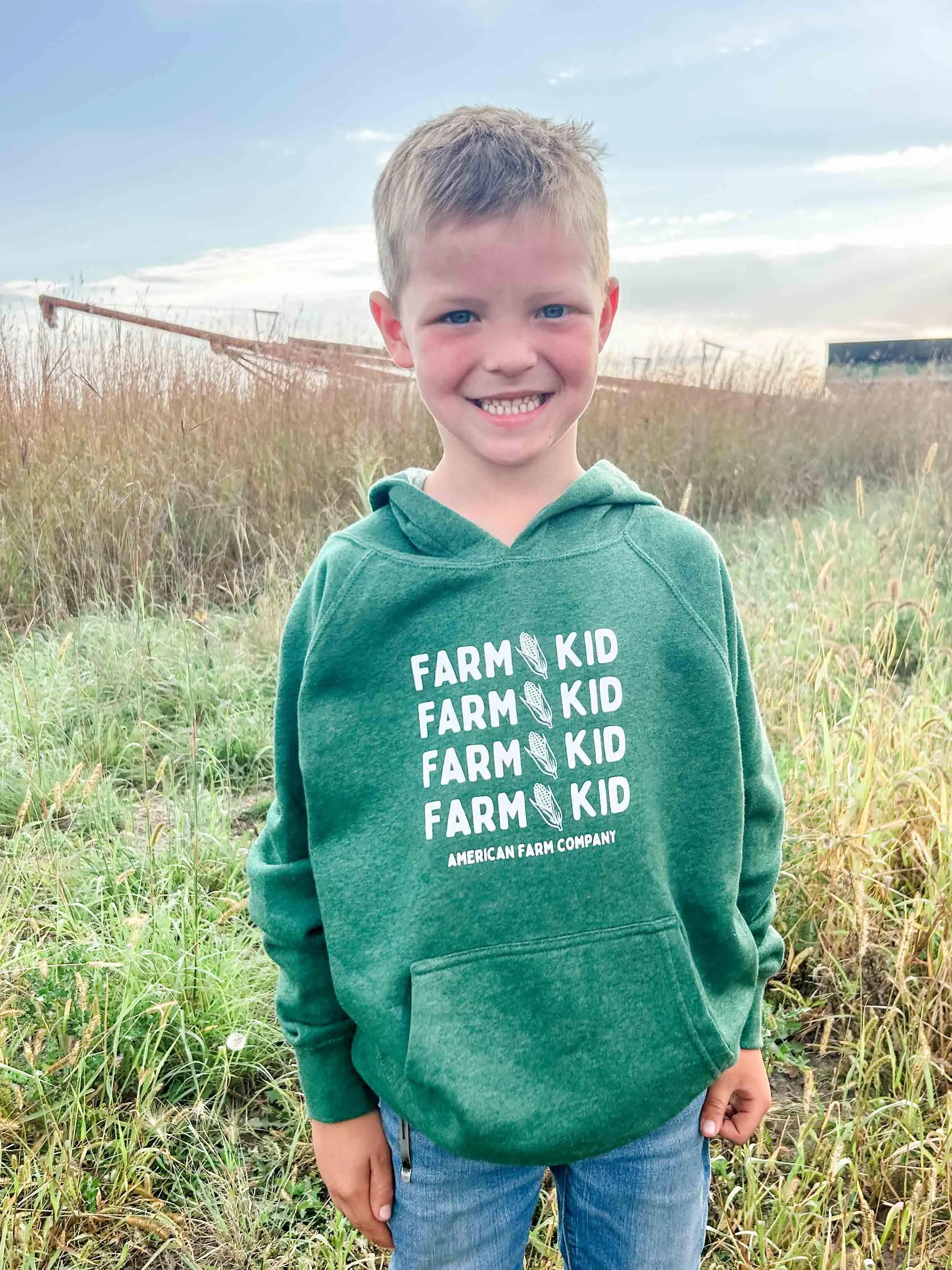 Farm Kid Toddler/Youth Hoodie