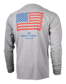 Ford Proud To Honor Full Battle Rattle Long Sleeve Tee