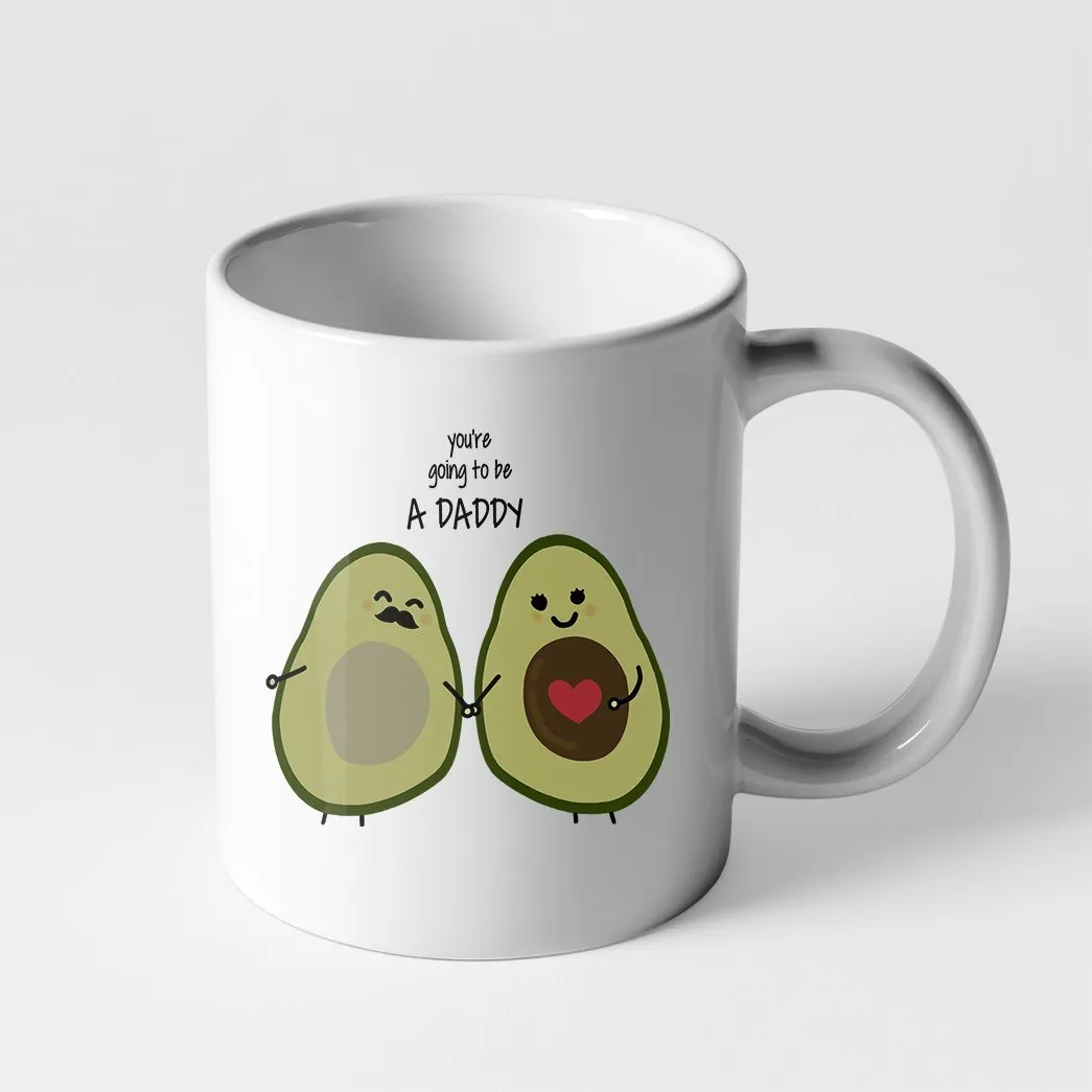 Gearhuman 3D Avocado Dad Happy Fathers Day Mug