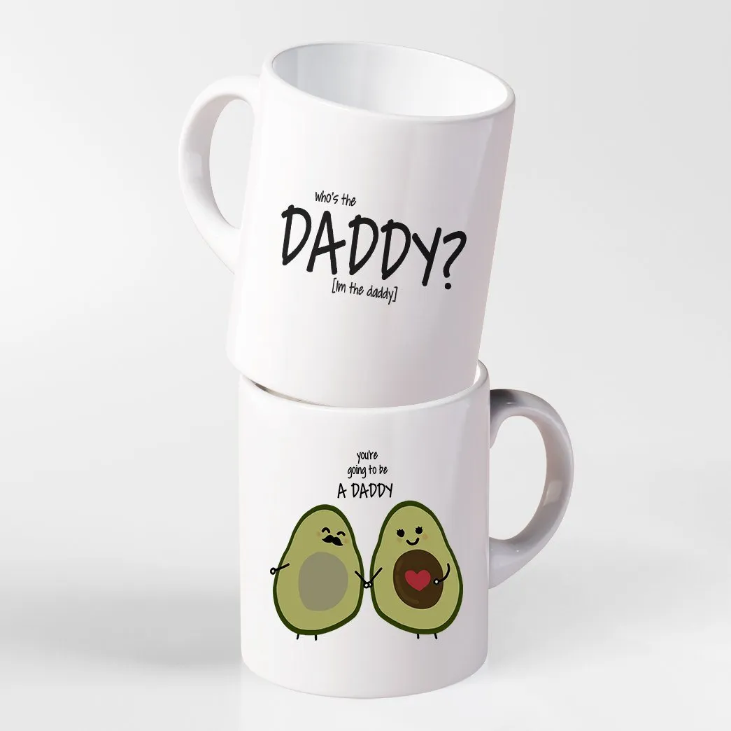 Gearhuman 3D Avocado Dad Happy Fathers Day Mug