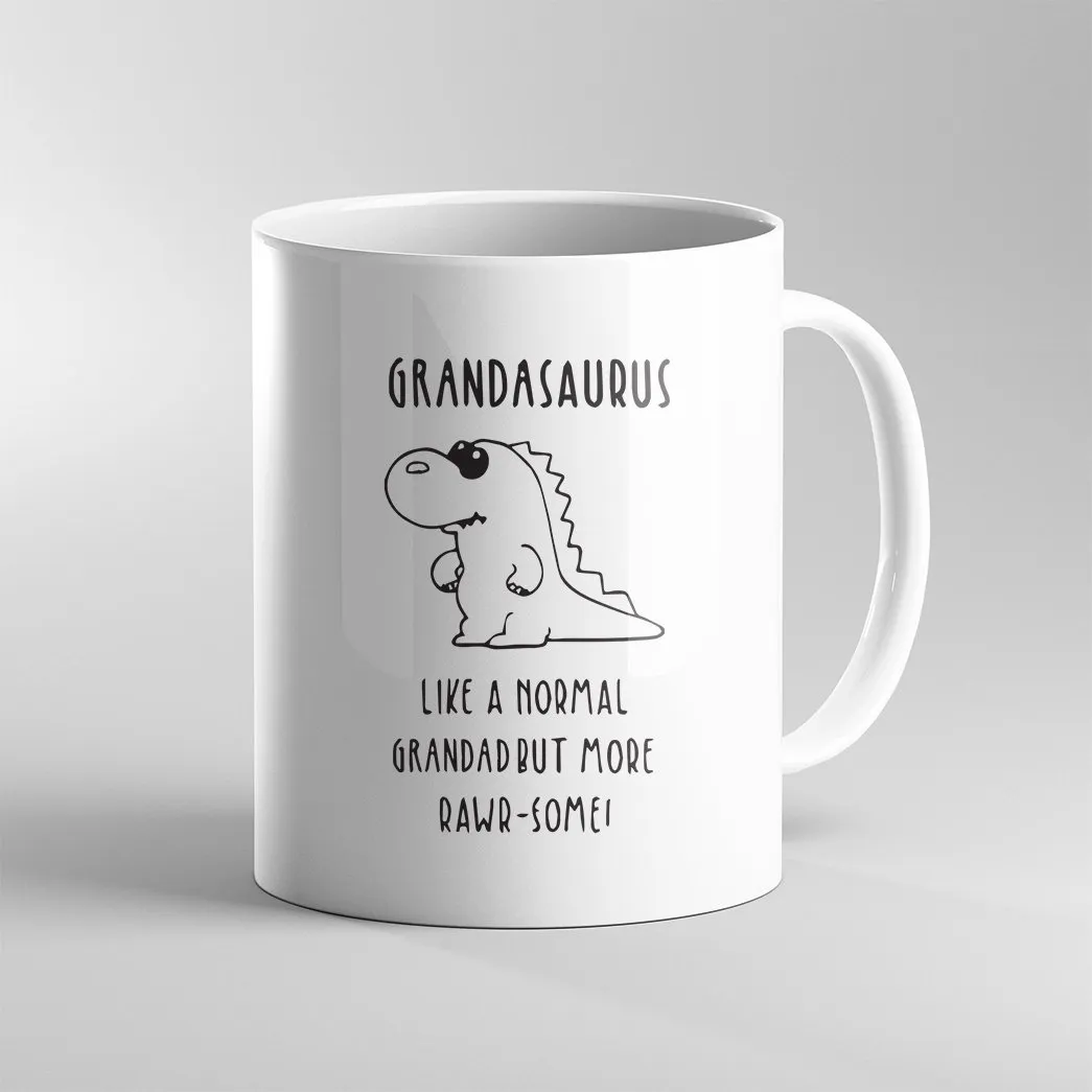 Gearhuman 3D Grandasaurus Father's Day Gift Custom Name Mug