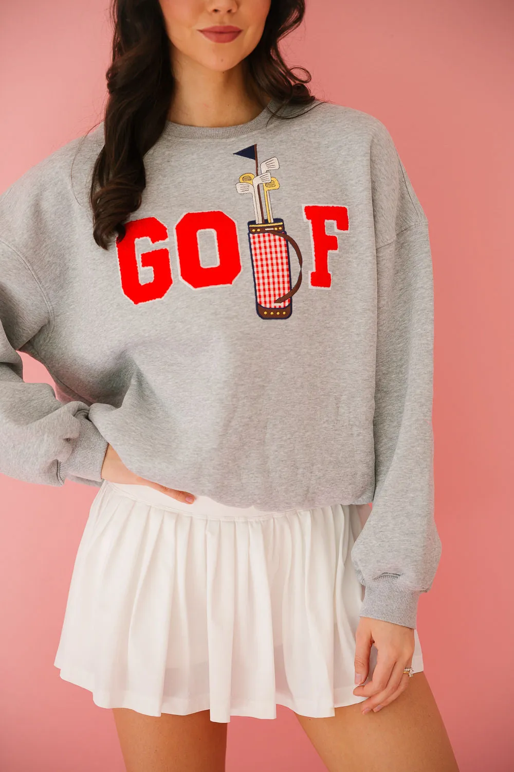 GOLF GREY PULLOVER