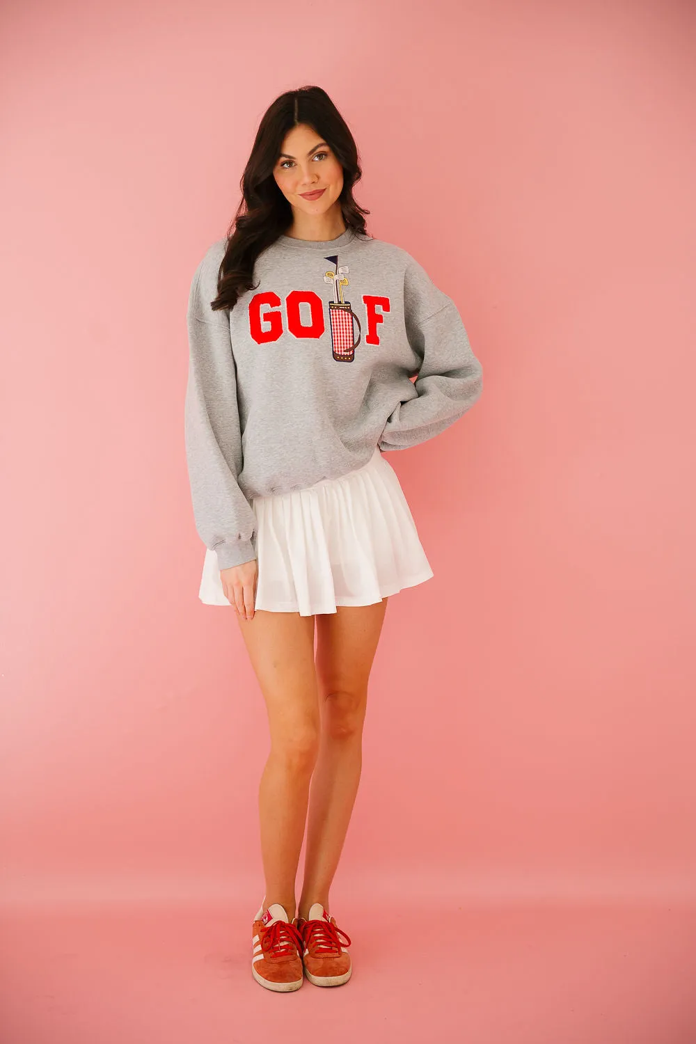 GOLF GREY PULLOVER