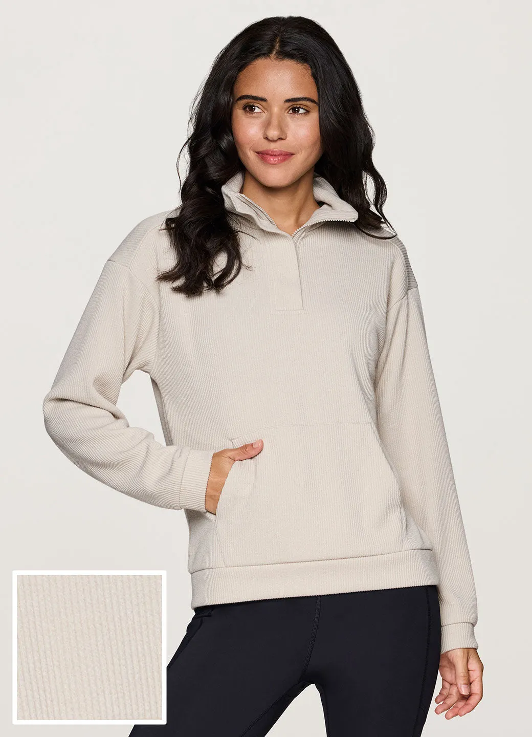 Harbor Ribbed 1/4 Zip