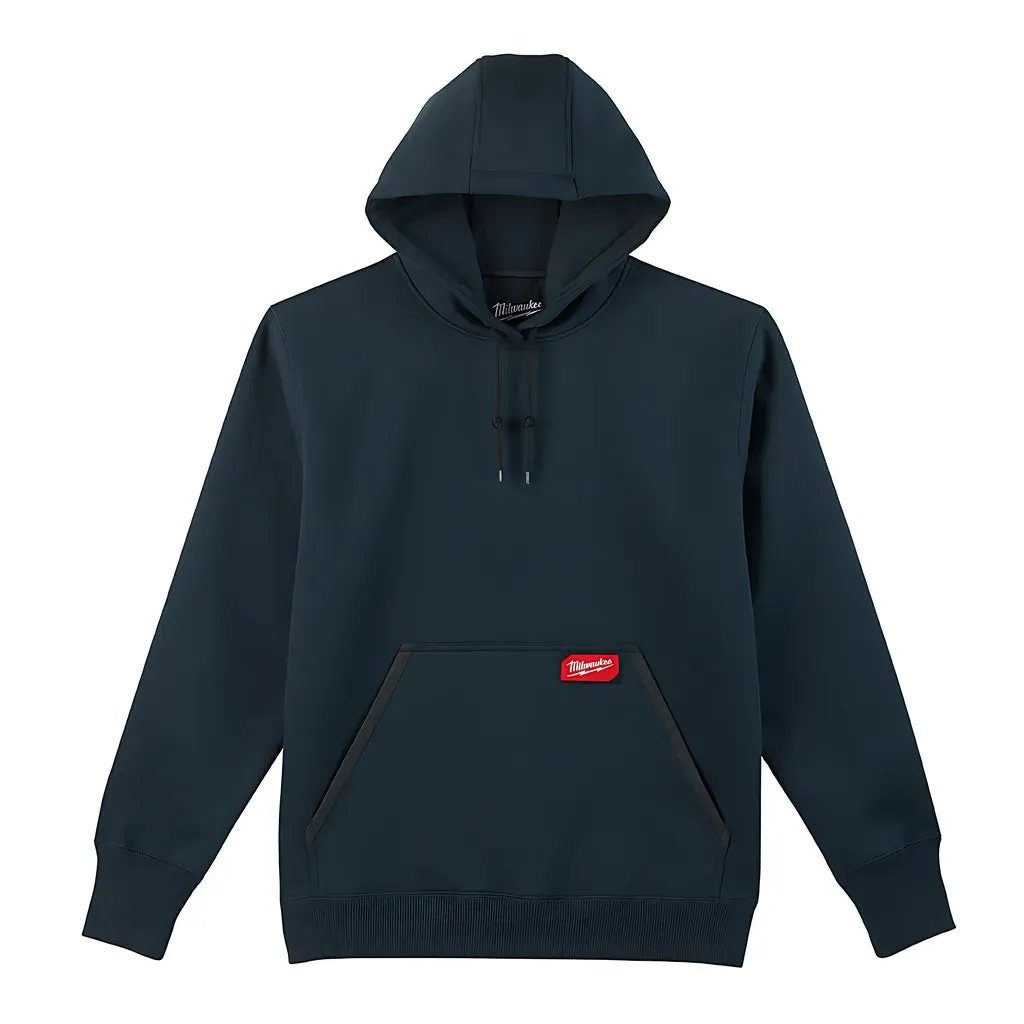 Heavy Duty Pullover Hoodie - Blue M