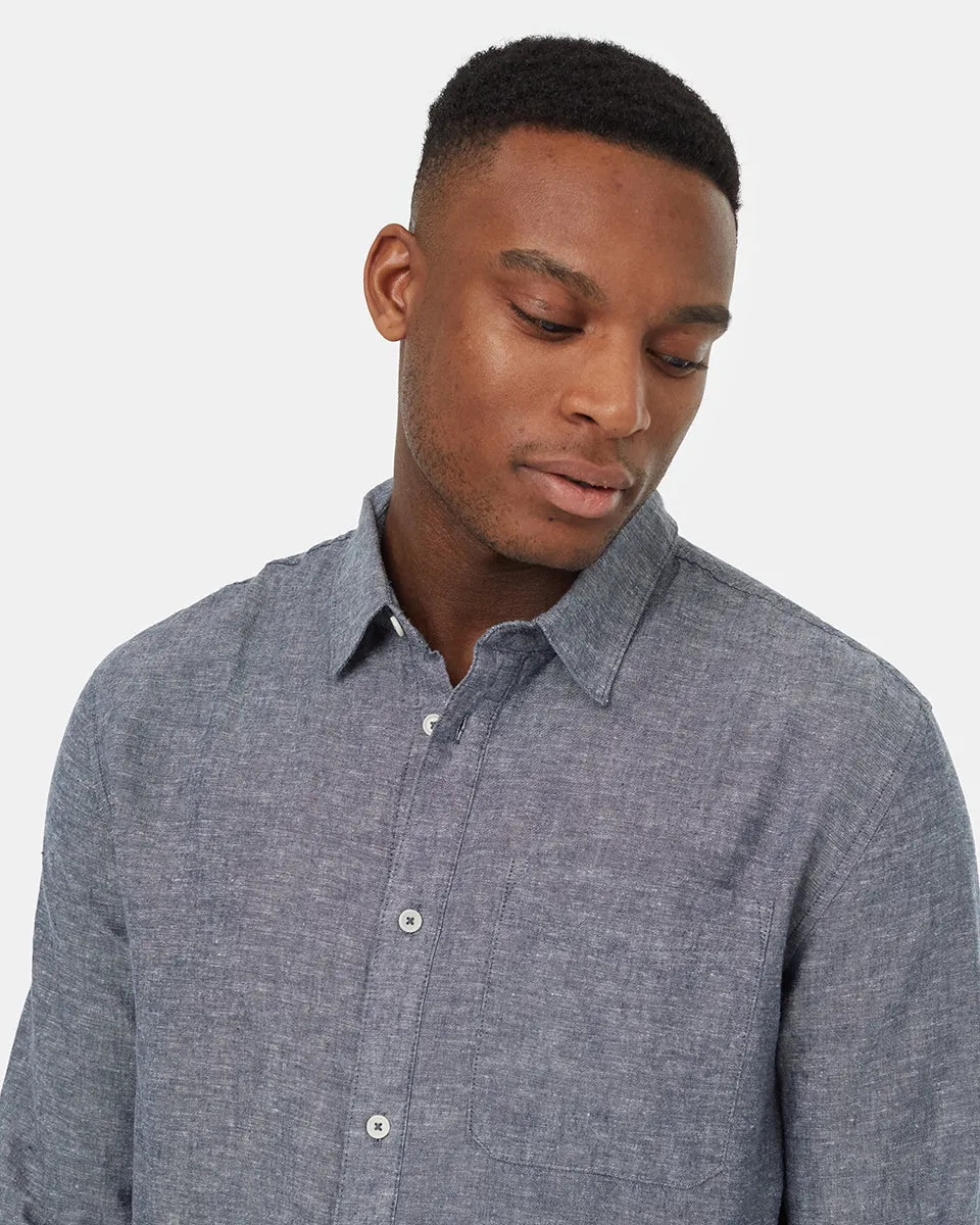 Hemp Button Front Shirt