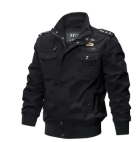 Heritage Cotton Bomber Jacket for Men^