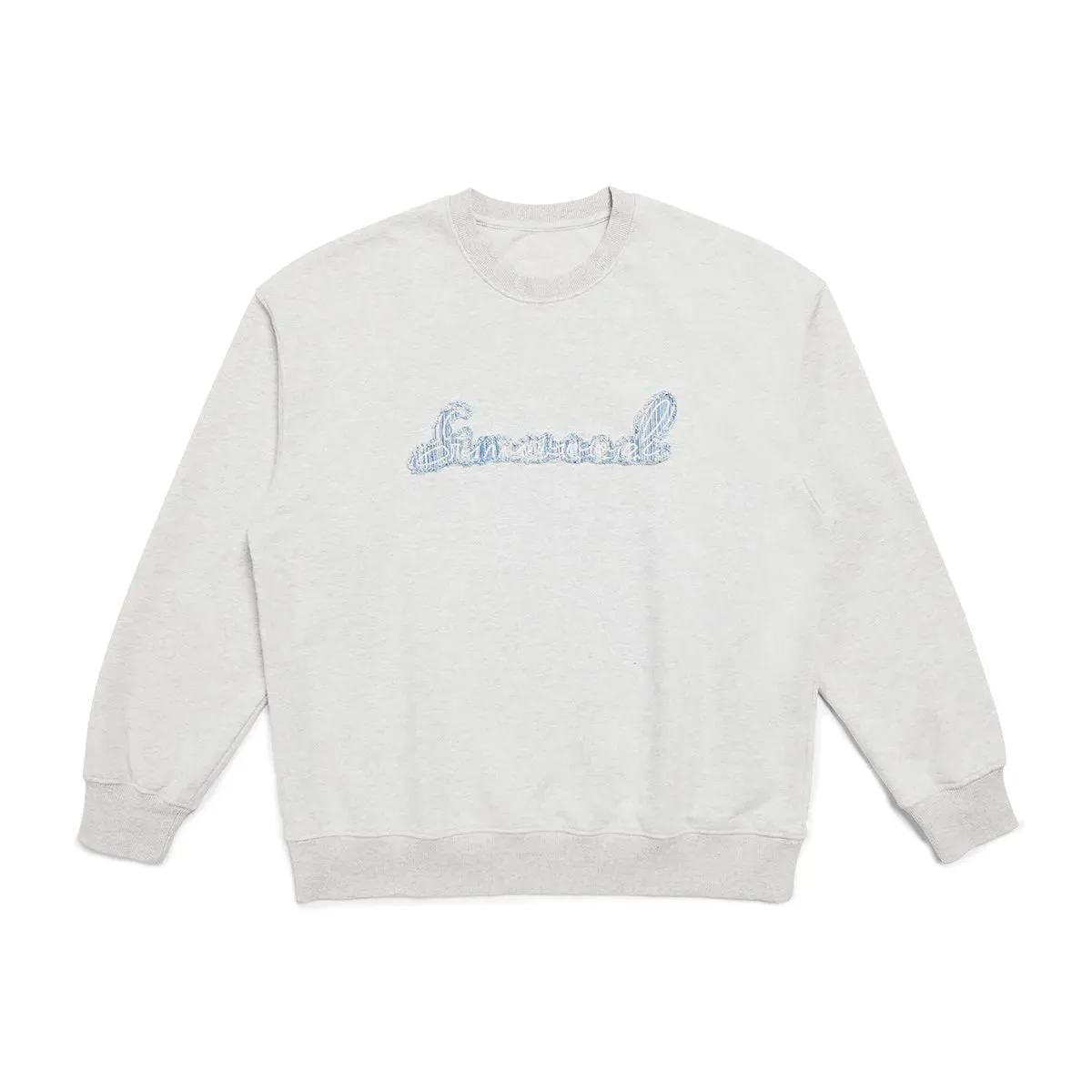 High Standard Series Oversize Letter Embroidery Sweatshirts - Casual Style